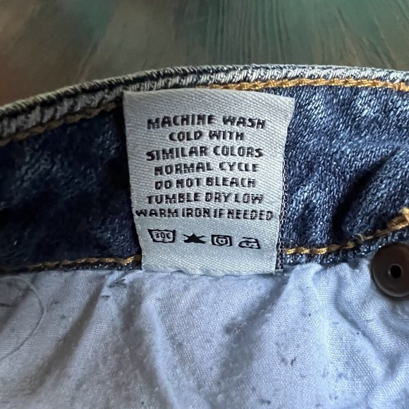 American Rag Cie Skinny Jeans Juniors Size 3 R Low Rise Medium Wash Blue Denim - Picture 12 of 12